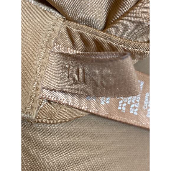 Skims Weightless Scoop Brown Medium Coverage Adjustable Underwire Demi Bra 32DD - Picture 5 of 5